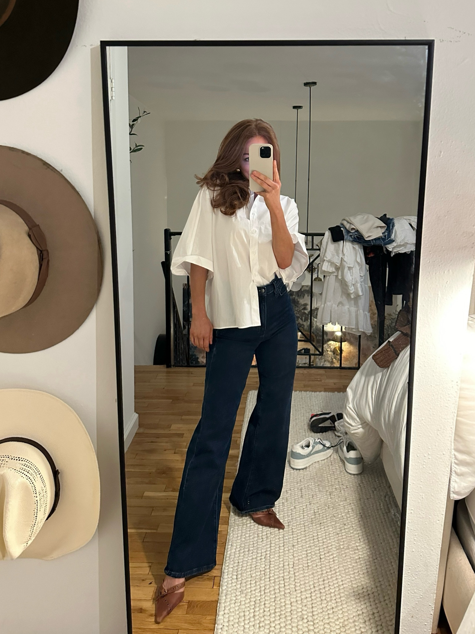 top is from zara, i got a M but def could’ve gone S - it’s oversized!

#LTKworkwear #LTKfindsunder50 #LTKshoecrush