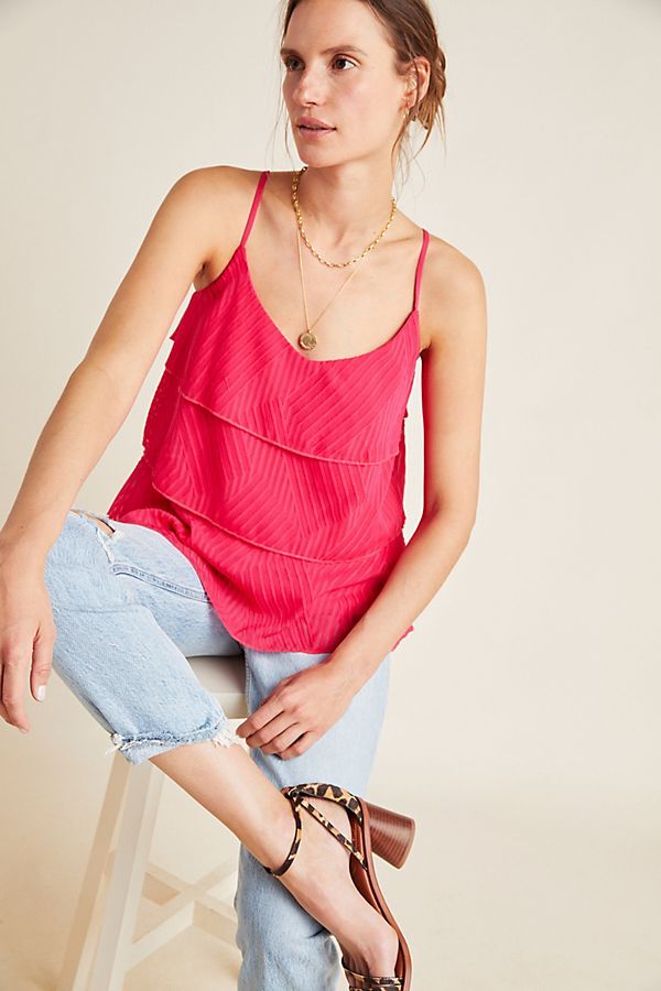 Ameline Tiered Cami | Anthropologie (US)