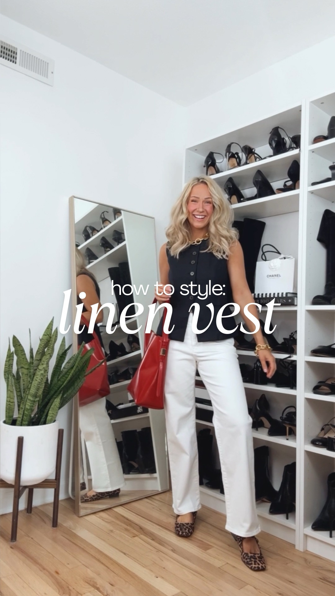 How to style a black linen vest this summer ✨

#LTKStyleTip