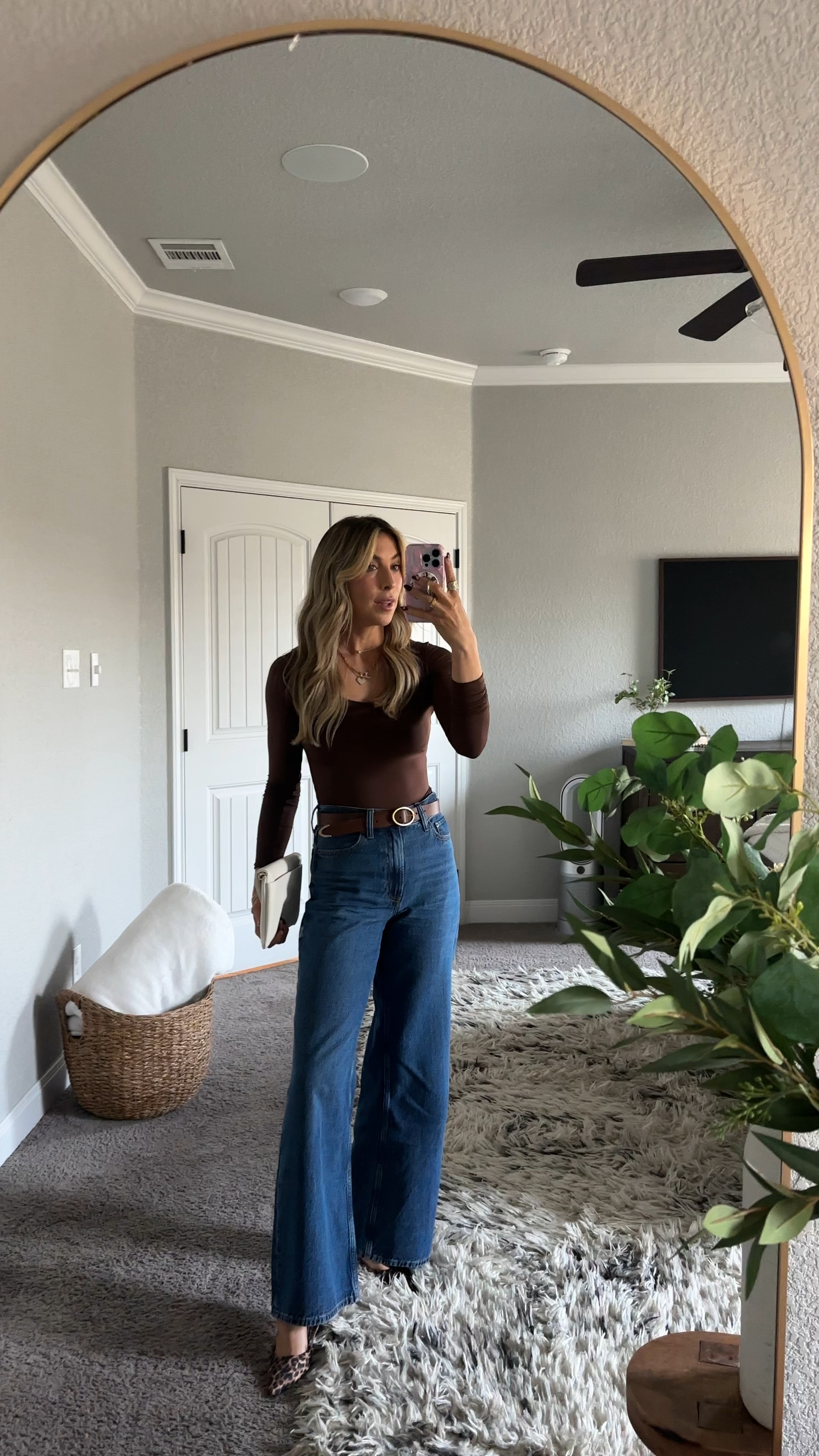 size DOWN in these trendy wide leg jeans! love them!! use code PARTYAF for an extra 20% off :)
These pair so well with pointy flats and open-toe heels for a dressed up look!  they look chic with a white sneaker as well!

#LTKFindsUnder100 #LTKFindsUnder50 #LTKSaleAlert