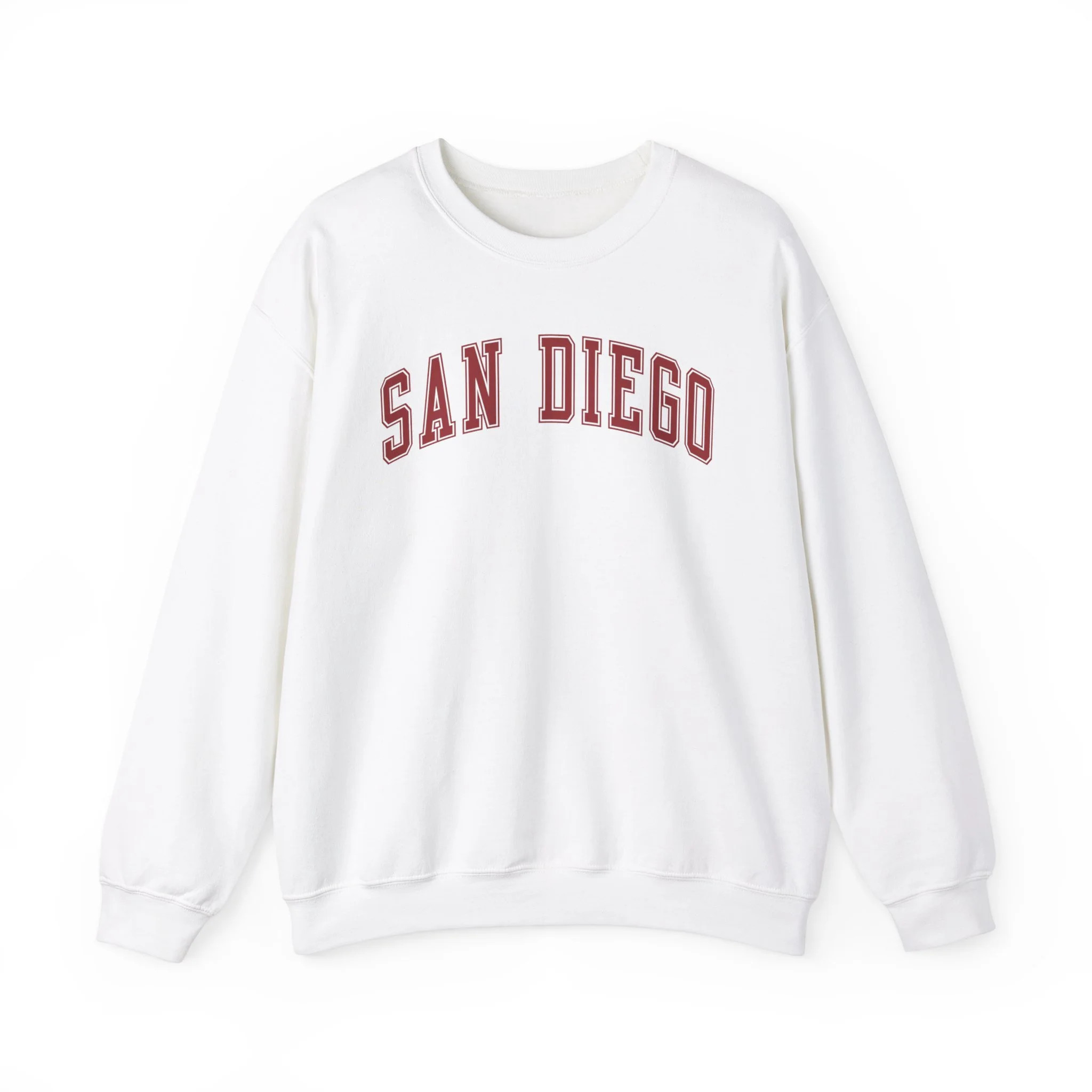 San Diego Sweatshirt Gifts Crew Neck Shirt Long Sleeve Unisex | Walmart (US)