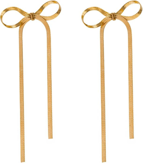 Luxval Rhinestones Earrings for Women silver rhinestone earrings Sparkly Long Linear Dangle Earri... | Amazon (US)