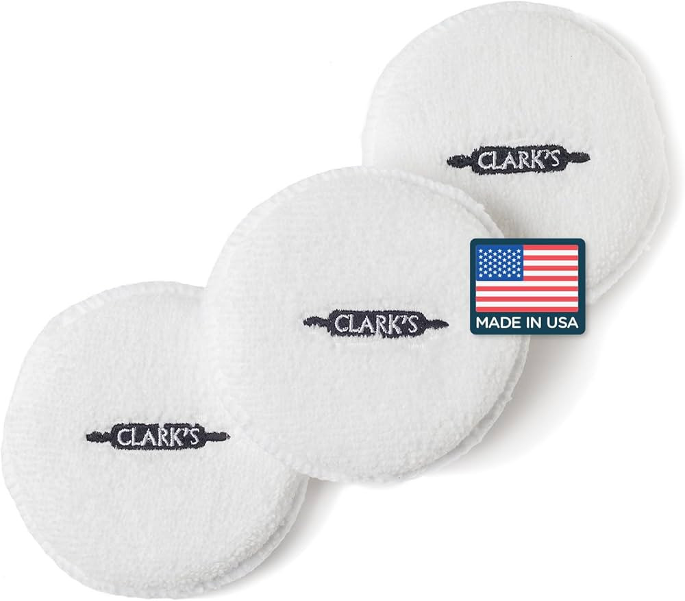 CLARK'S Buffing Pads for Cutting Boards (3 Pack) - Finishing Pads for Applying and Buffing Wax on... | Amazon (US)