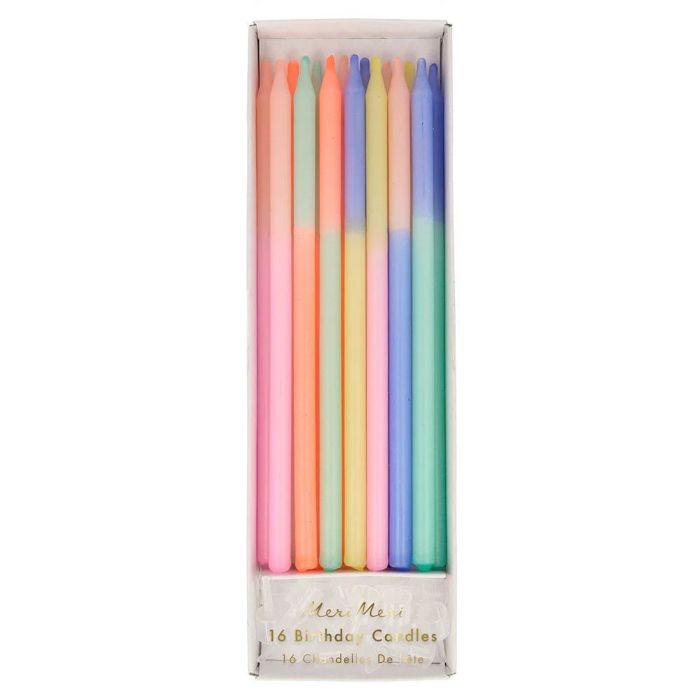 Multi Color Block Candles | Ellie and Piper