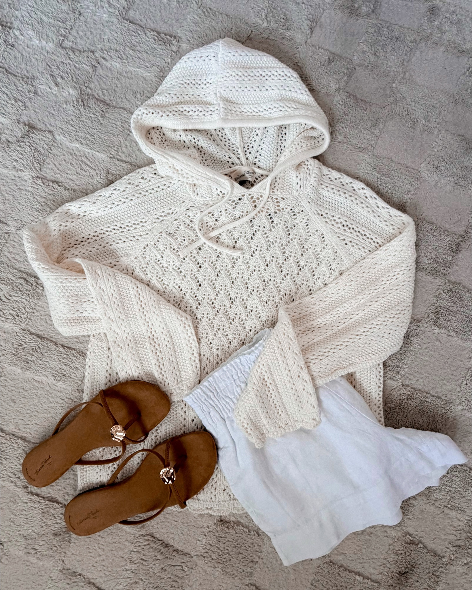 Taget outfit inspo! This super cute crochet open work hoodie from target is back in stock! ￼

#LTKSeasonal #LTKOver40
