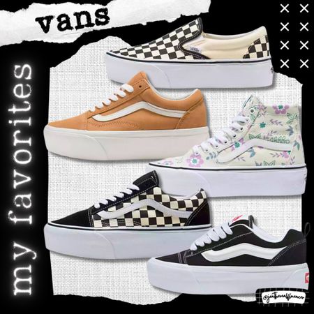 Vans, my favorites, platform, checkered, slip on, Laceup, sneakers, tennis shoes 

#LTKSeasonal #LTKshoecrush #LTKstyletip