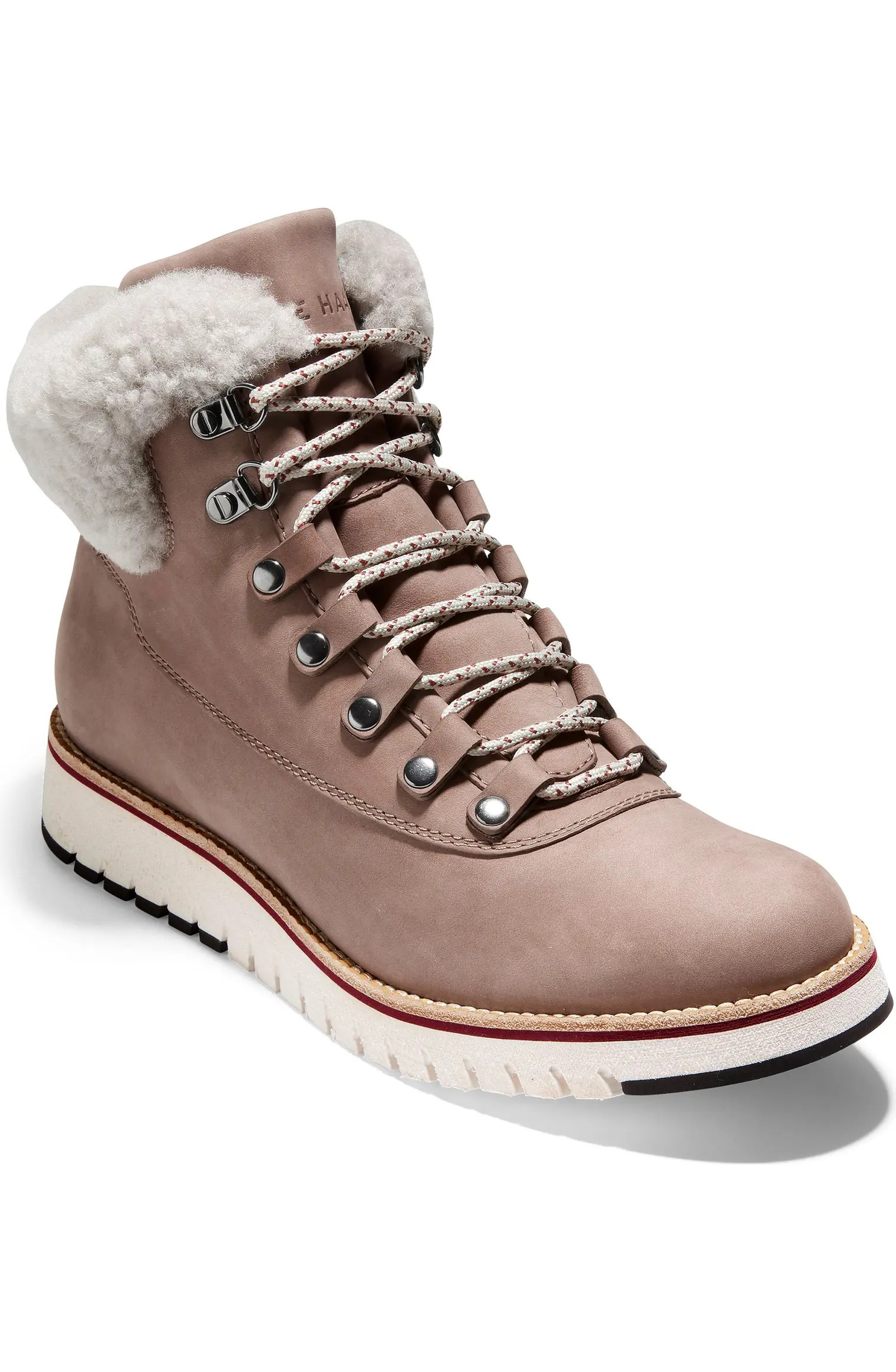 GrandExpløre Genuine Shearling Trim Waterproof Hiker Boot | Nordstrom