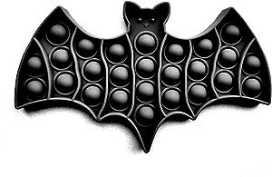 Bat Shape Fidget Sensory Toy, Christmas Bats Model Push Bubble Pop Toy, for Adults Kids ADHD Auti... | Amazon (US)