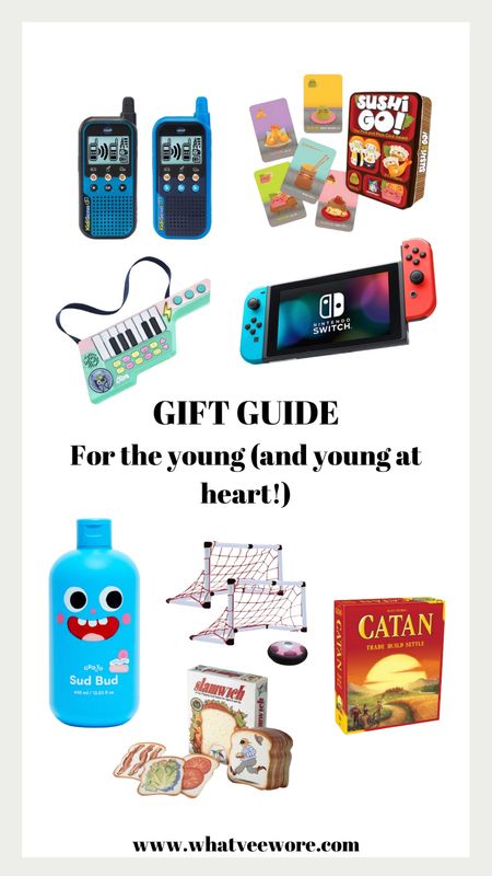 My gift guide for the young (both in age and at heart ♥️) 

#LTKHoliday #LTKHolidaySale #LTKGiftGuide