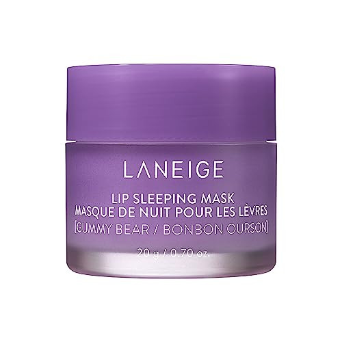 LANEIGE Lip Sleeping Mask Gummy Bear: Nourish, Hydrate, Vitamin C, Murumuru & Shea Butter, Antioxidants, Flaky, Dry Lips | Amazon (US)