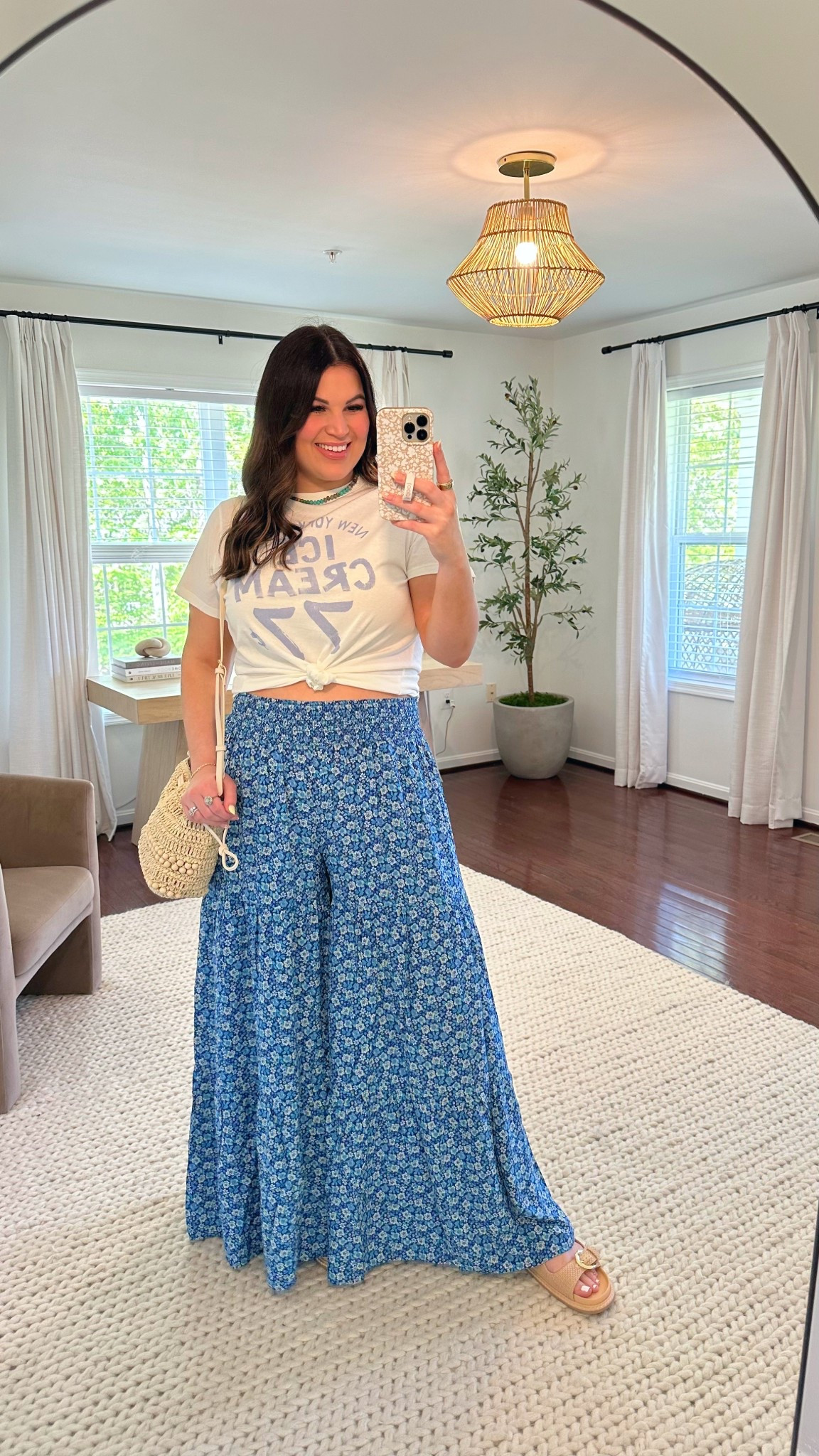 Midsize vacation outfit inspo from aerie! Currently in 30A for a birthday trip + here is what I wore to grab coffee/breakfast this morning! Cannot get enough of these pants (they are selling out so quick) 

Pants - xl long 
Tee - large 
Sandals - 9.5 

Aerie, aerie outfit, aerie fashion, midsize fashion, vacation style, vacation outfit, flowy pants, midsize, midsize outfit, summer fashion, summer outfit, summer style

#LTKStyleTip #LTKMidsize #LTKSeasonal