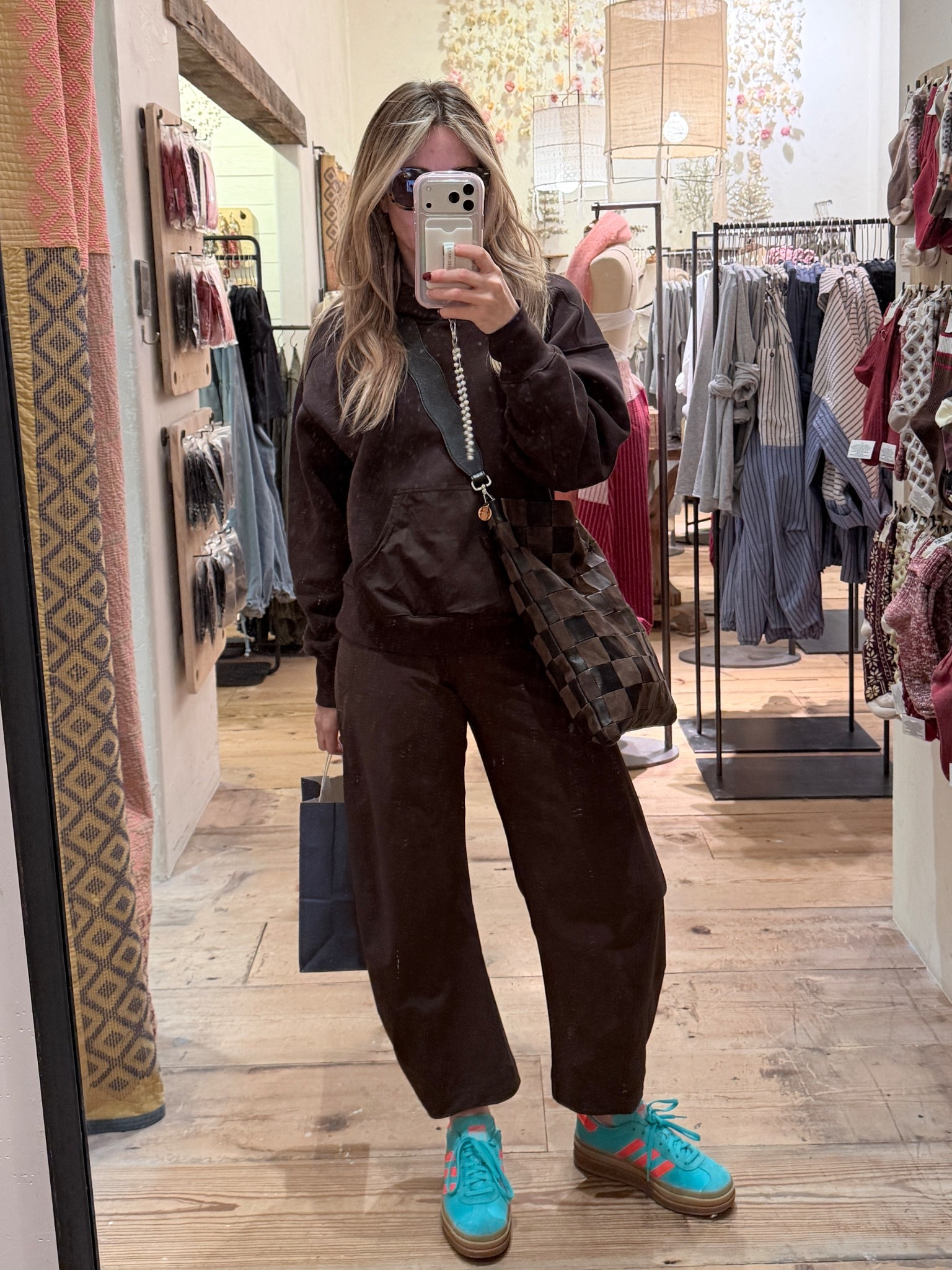 A favorite all brown monochrome outfit. My favorite Ruti pants and such a good hoodie! 

#LTKdayinmylife #LTKOver40 #LTKHoliday