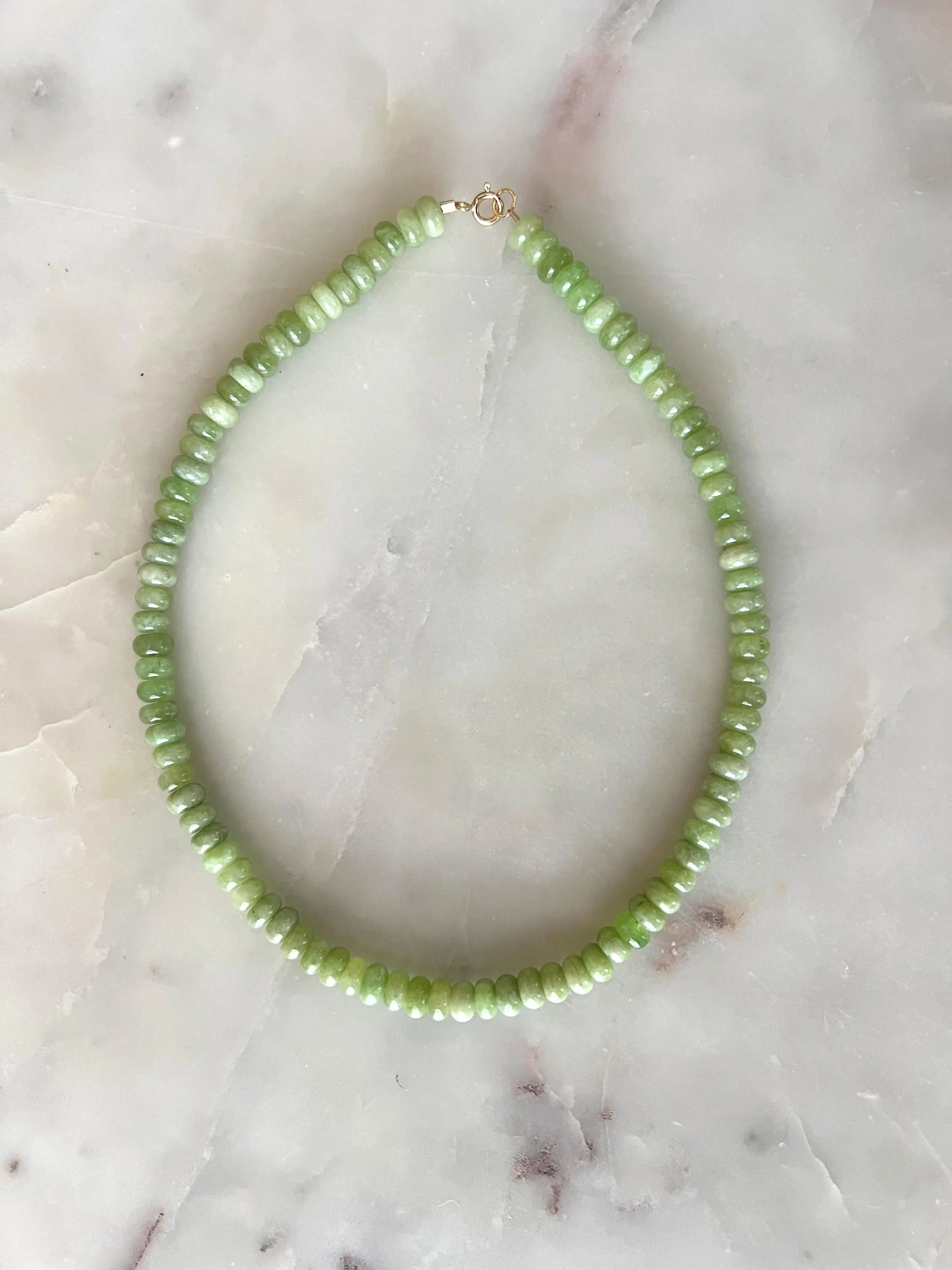 FALL COLLECTION: The Perfect Green Gemstone Necklace | Etsy (Global)