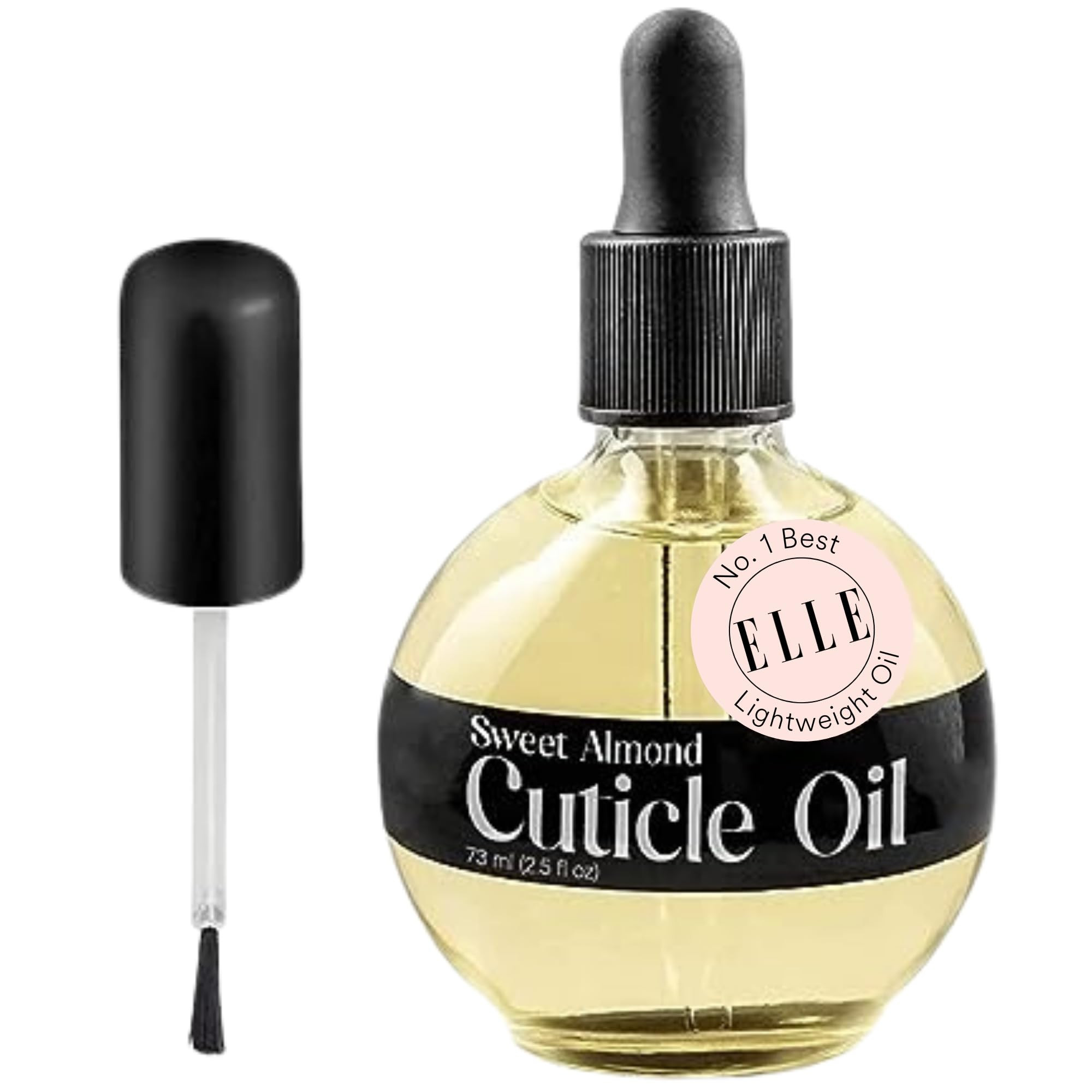 C CARE Sweet Almond Cuticle Oil For Nails - Repairs Cuticles Overnight - Moisturizes and Strength... | Amazon (US)