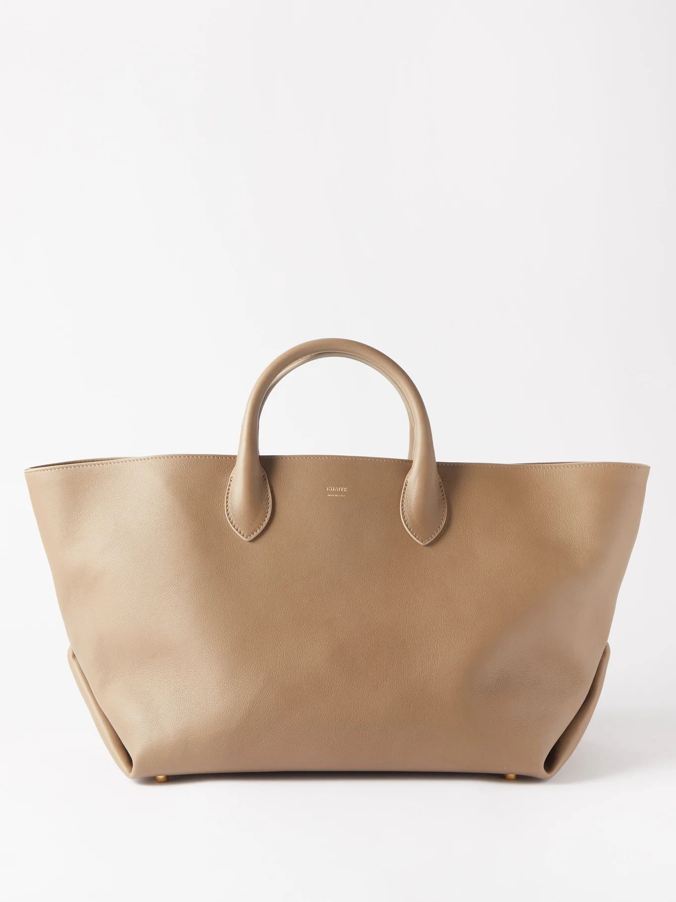 Amelia leather tote bag | Khaite | Matches (US)