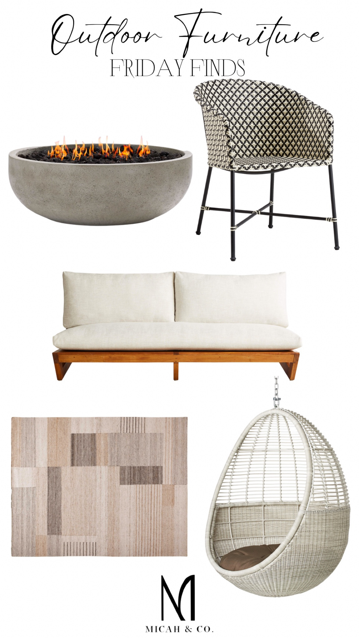 Outside furniture inspiration.🖤 

@micahabbanantodesigns 

#timelesswithanedge 
#micahandco

#LTKstyletip #LTKSeasonal #LTKhome