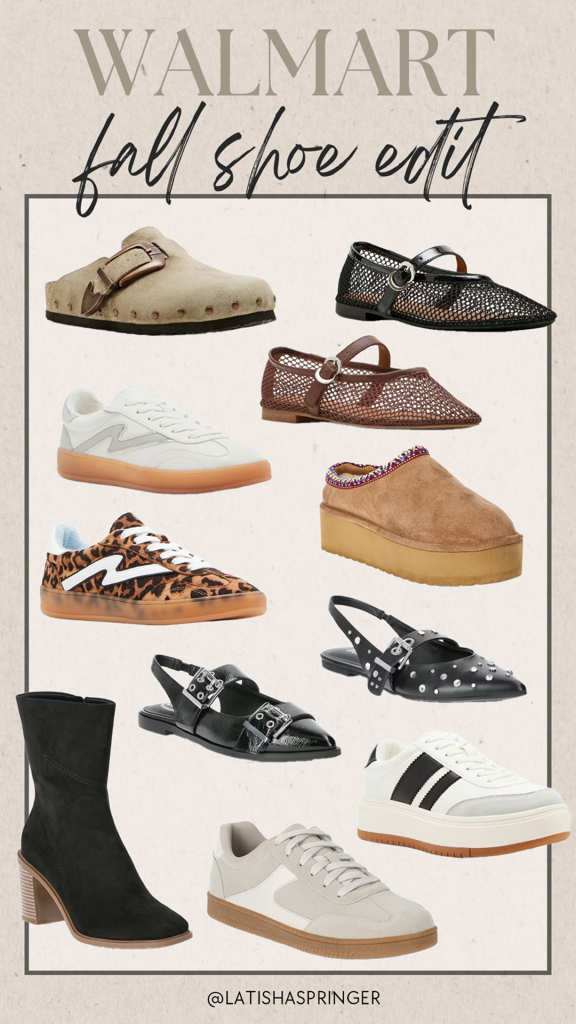 Walmart fall shoe edit!

#walmartfinds

Walmart finds. Walmart fashion. Walmart fall shoes. Walmart look for less. Walmart new arrivals. Walmart studded loafers. Walmart mesh flats. Walmart Birkenstock style shoes. Walmart designer inspired sneakers  

#LTKShoeCrush #LTKSeasonal #LTKStyleTip