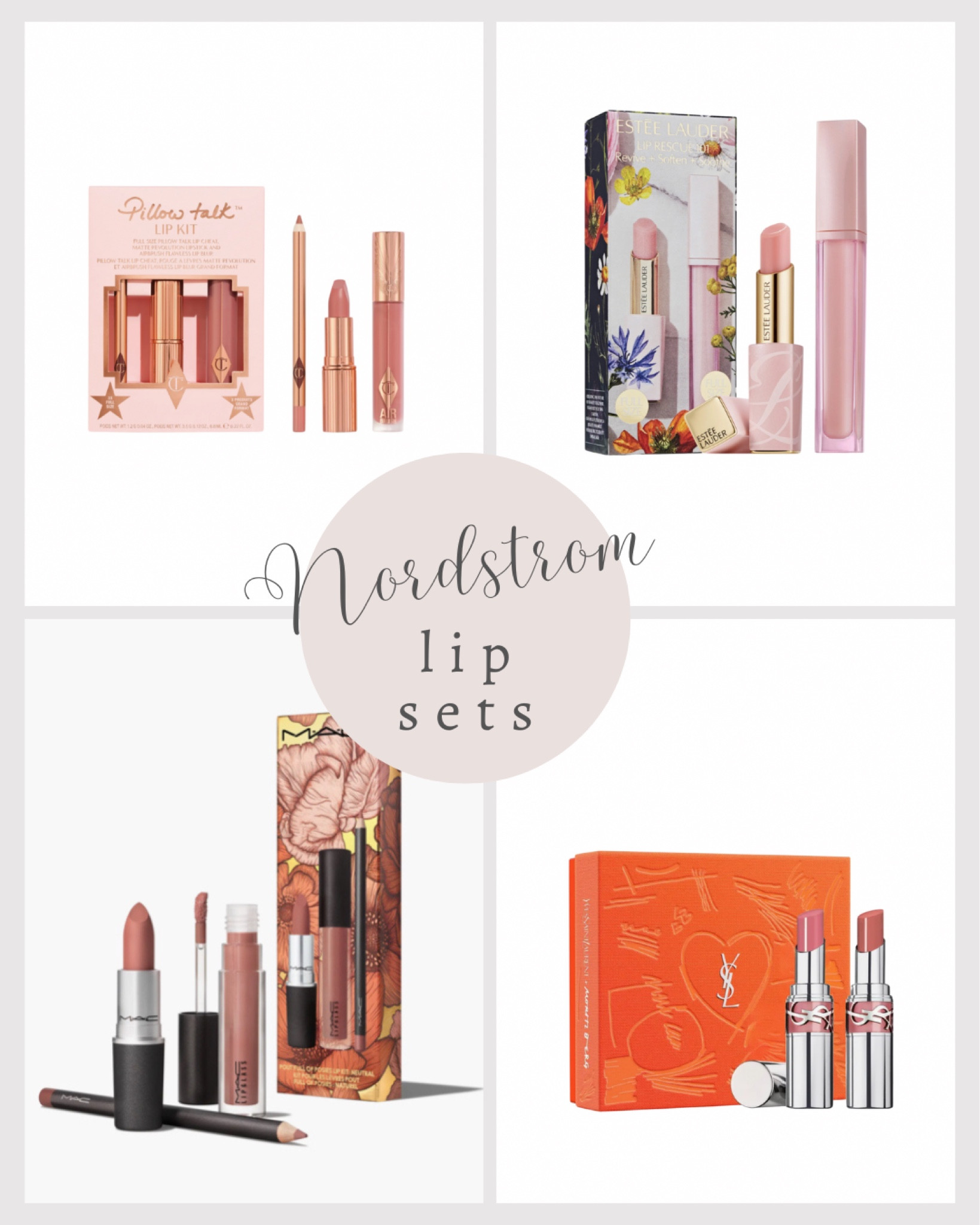 Nordstrom sale lip sets. These beauty sets are exclusive to the NSale and cannot be purchased once the sale ends. They make great holiday gifts for her.

#LTKBeauty #LTKxNSale #LTKSummerSales