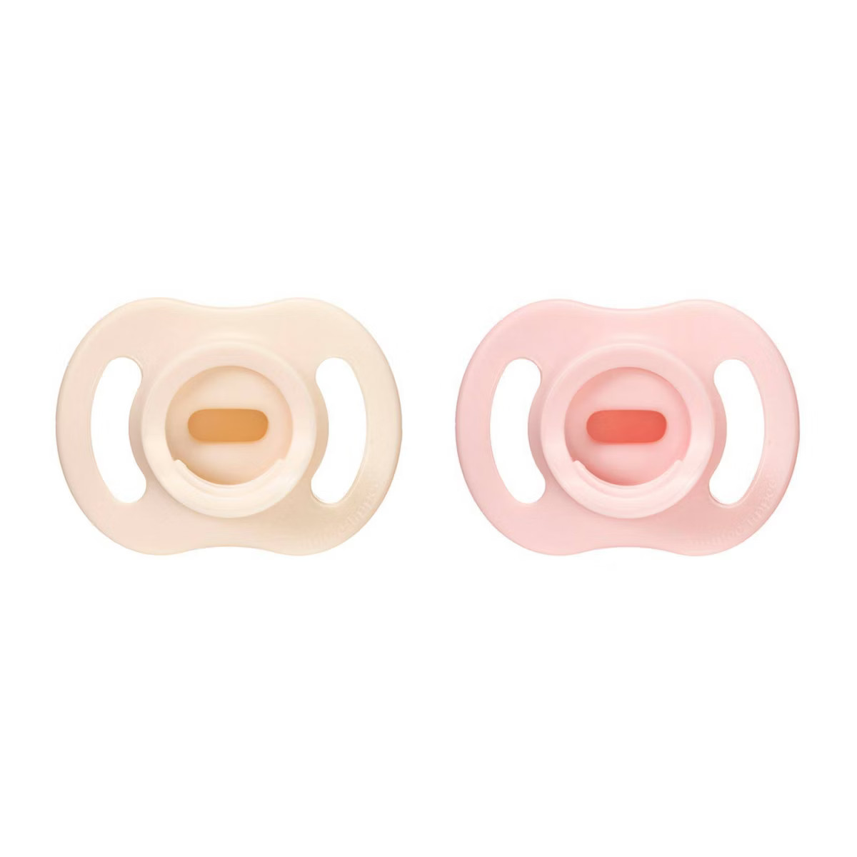 Tommee Tippee UltraLight Stay Put Silicone Pacifier 0-6m - Light Pink & Dark Pink - 2pk | Target