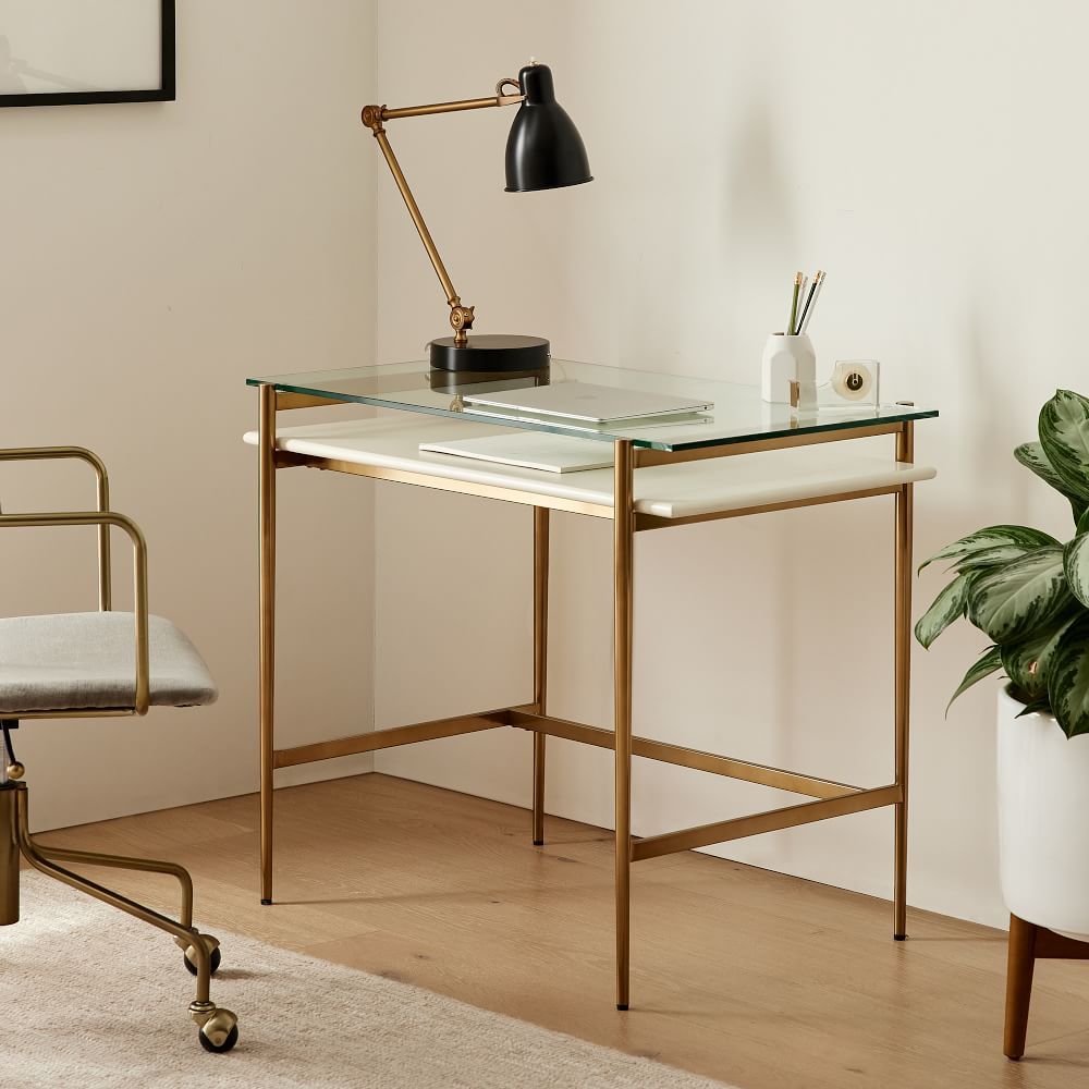 Mid-Century Art Display Mini Desk (36&quot;) | West Elm (US)