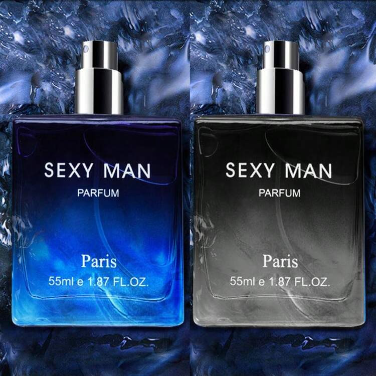 Passionate Men's Perfume, Cologne, Fresh Spray, Floral And Fruity Ocean Fragrance, Long-Lasting Fragrance, Black And Blue, Party, Gathering, Business, Fitness, Sports Perfume, Couple Dating, Dinner, Satisfactory Gift Perfume | SHEIN