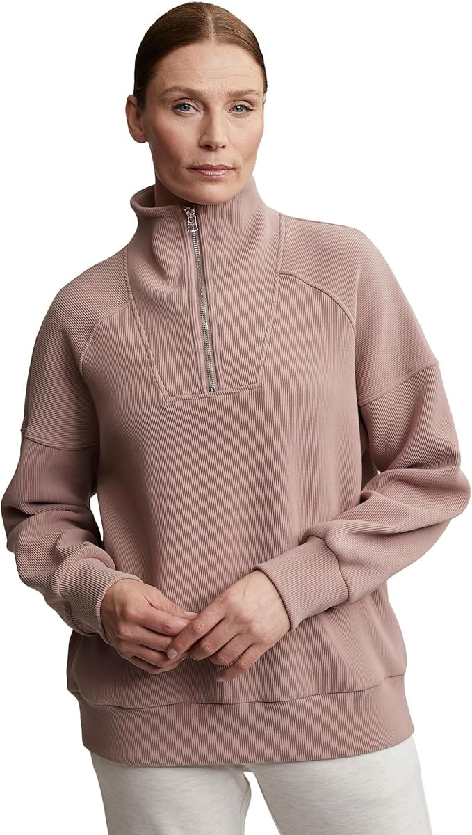 Varley Rhea 1/2 Zip Sweat | Amazon (US)