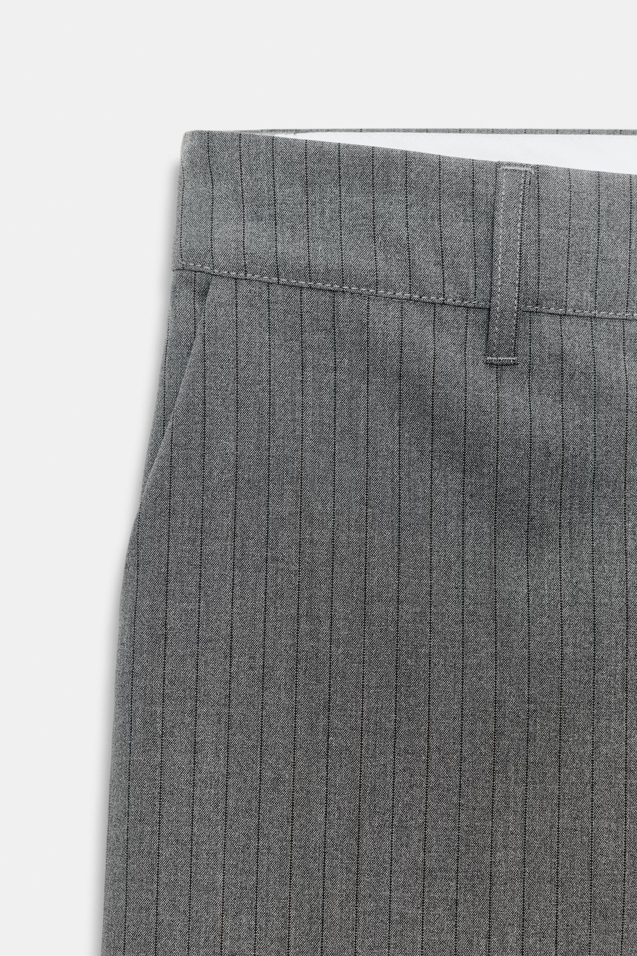 PANTALON À RAYURES TAILLE BASSE | Zara FR