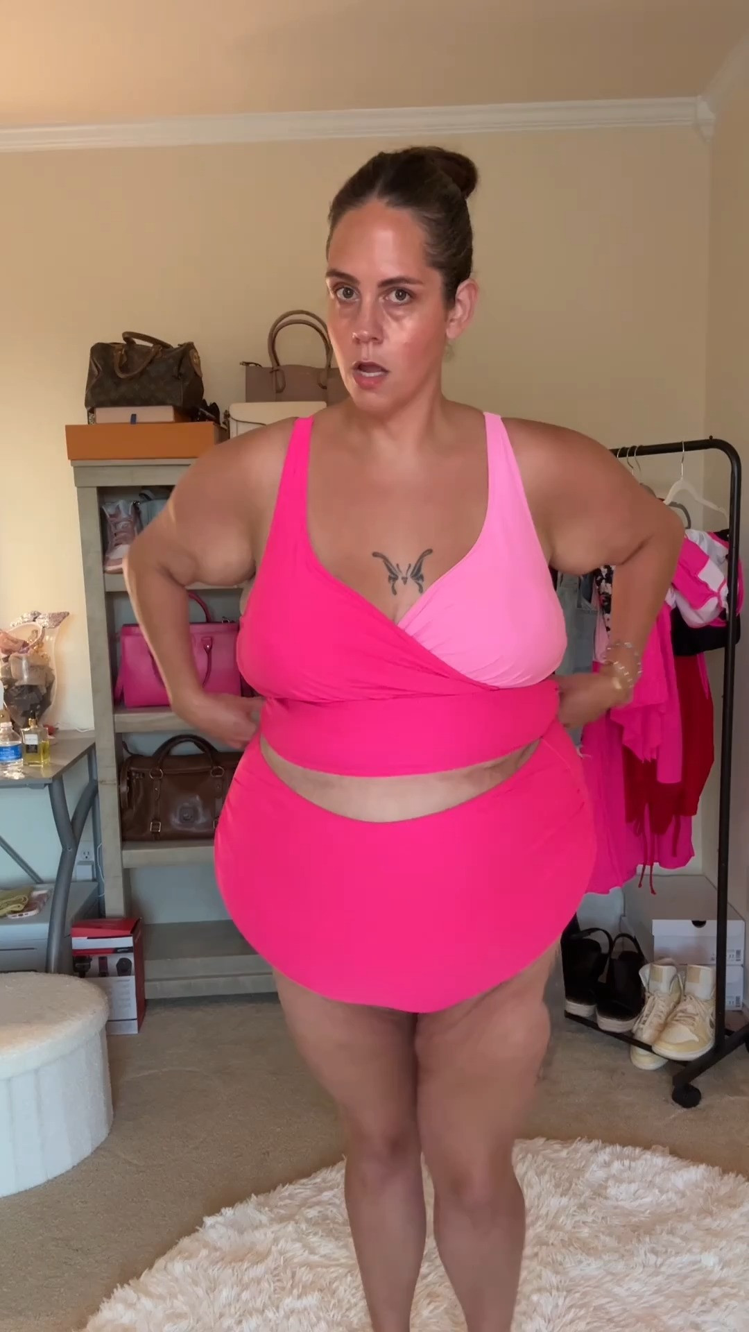 This plus size swimsuit is better than I ever imagined! 

 #LTKPlusSize #LTKSwim