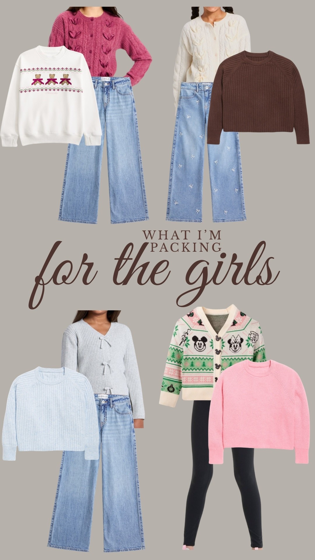 What I’m packing for the girls for our trip!! 

#LTKKids #LTKdayinmylife #LTKTravel