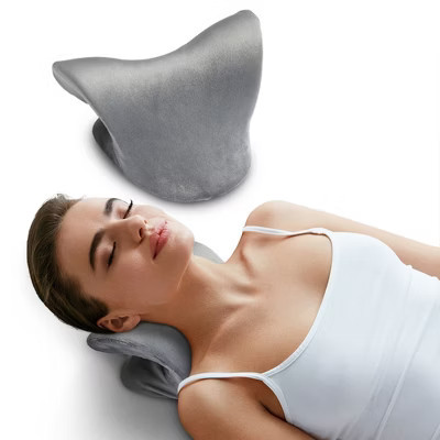 Cheer Collection Cervical Traction Neck Pillow – Neck and Shoulder Relaxer with Washable Cover | Target