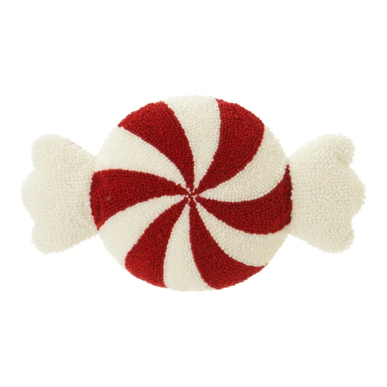 Christmas Pillows Candy Cane Throw Pillow Sofa Cushion Holiday Home Decorations Xmas Collections ... | Walmart (US)