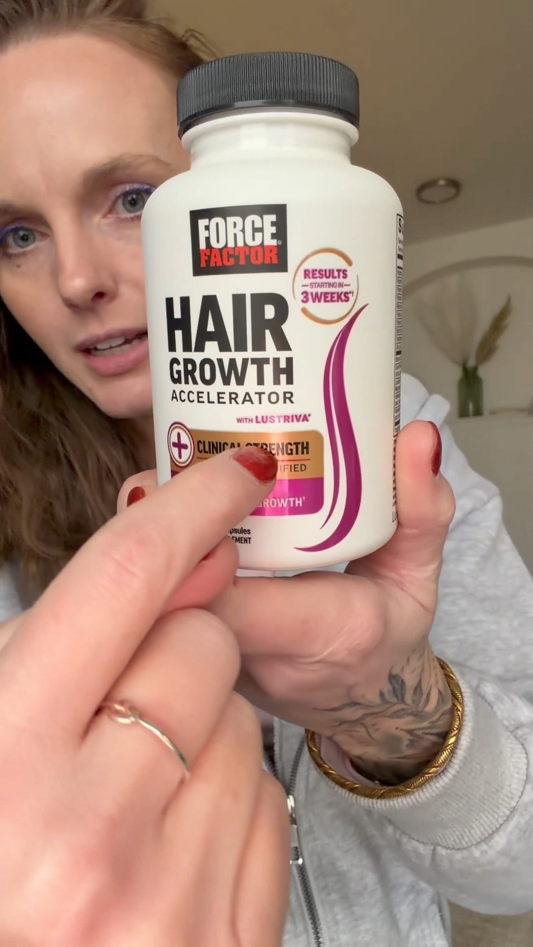 Force factor hair accelerator definitely has made such a difference! #healthyhair #healthyhairjourney #hair

#LTKmomlife #LTKSaleAlert #LTKOver40