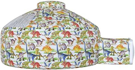 Amazon.com: Skywin Air Tent Fort Playhouse for Kids - Inflatable Kids Fort Sets Up and Stores Awa... | Amazon (US)