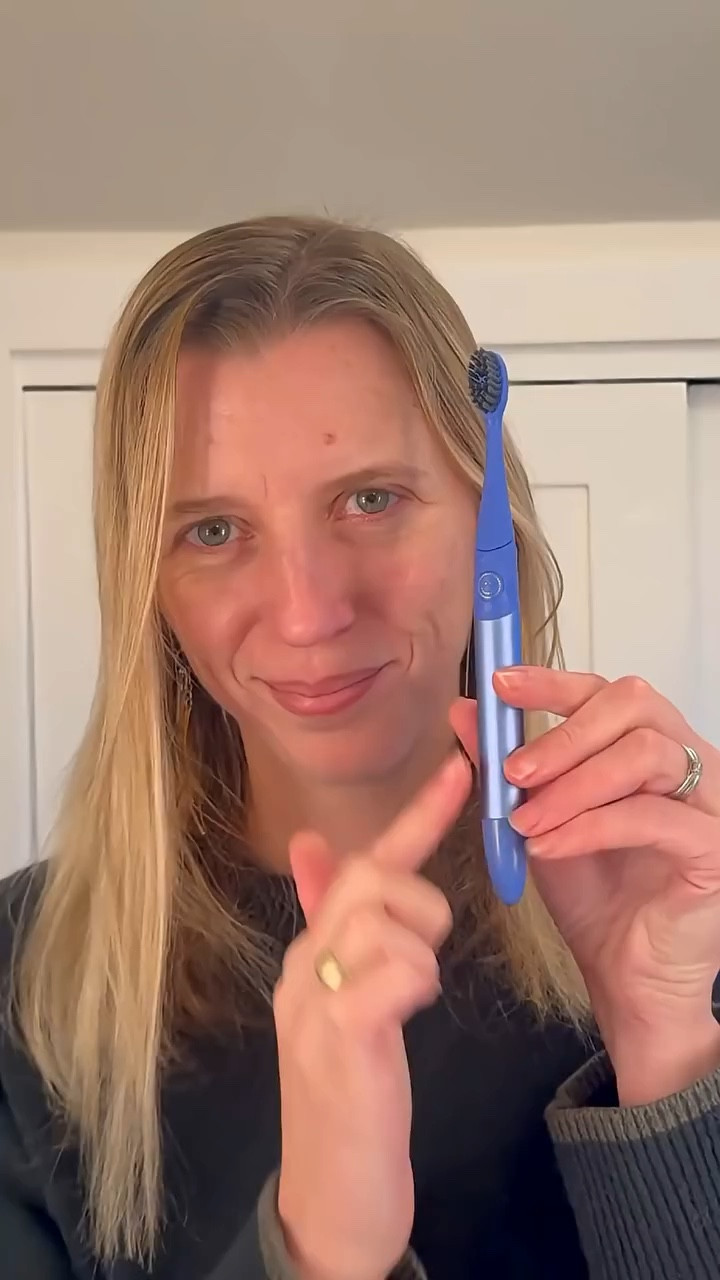 Want a WHITER SMILE? Try the Burst Nova Sonic Toothbrush Now. It comes in a rainbow of colors! #ad