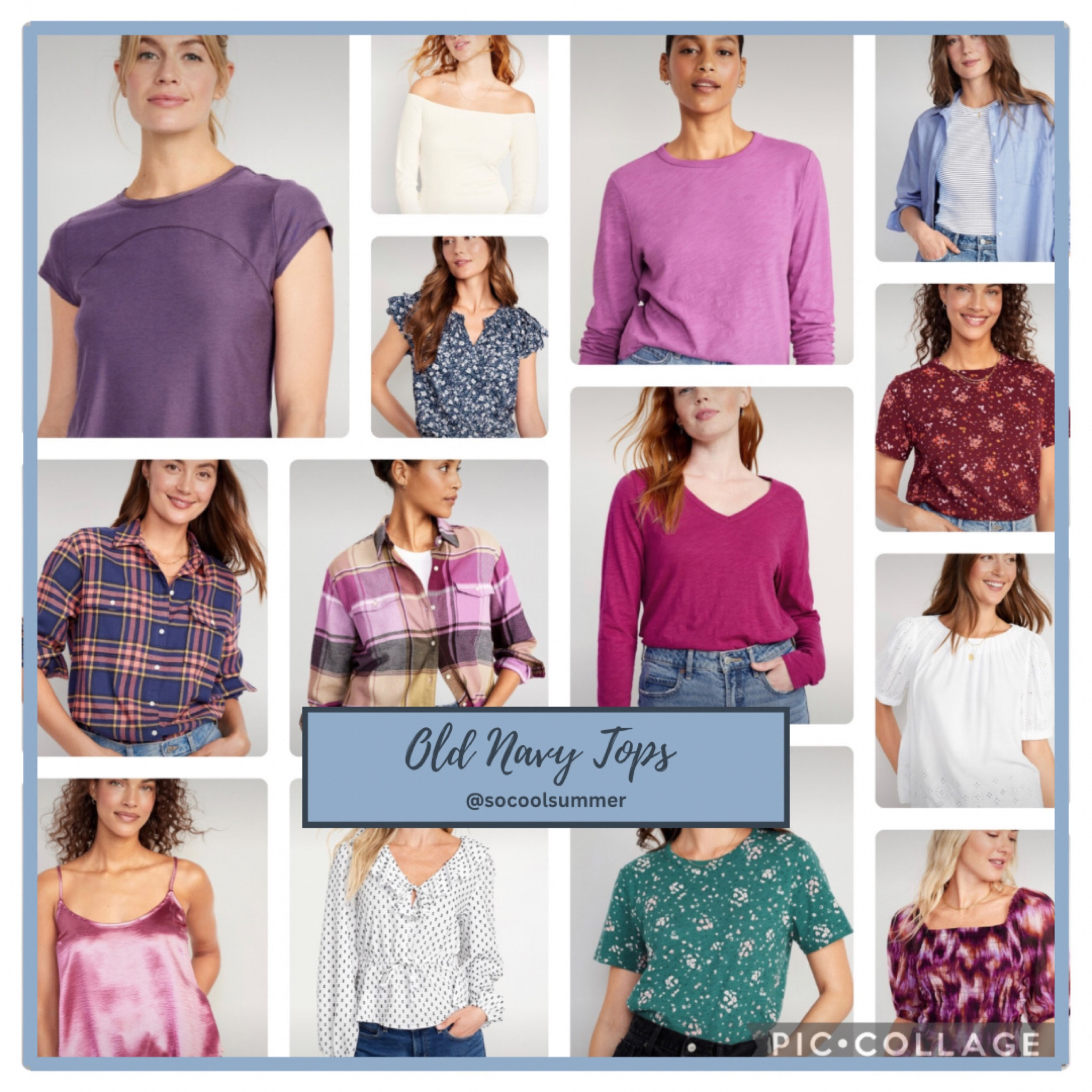 Old Navy tops for summers! 

#LTKSeasonal #LTKfindsunder50 #LTKsalealert