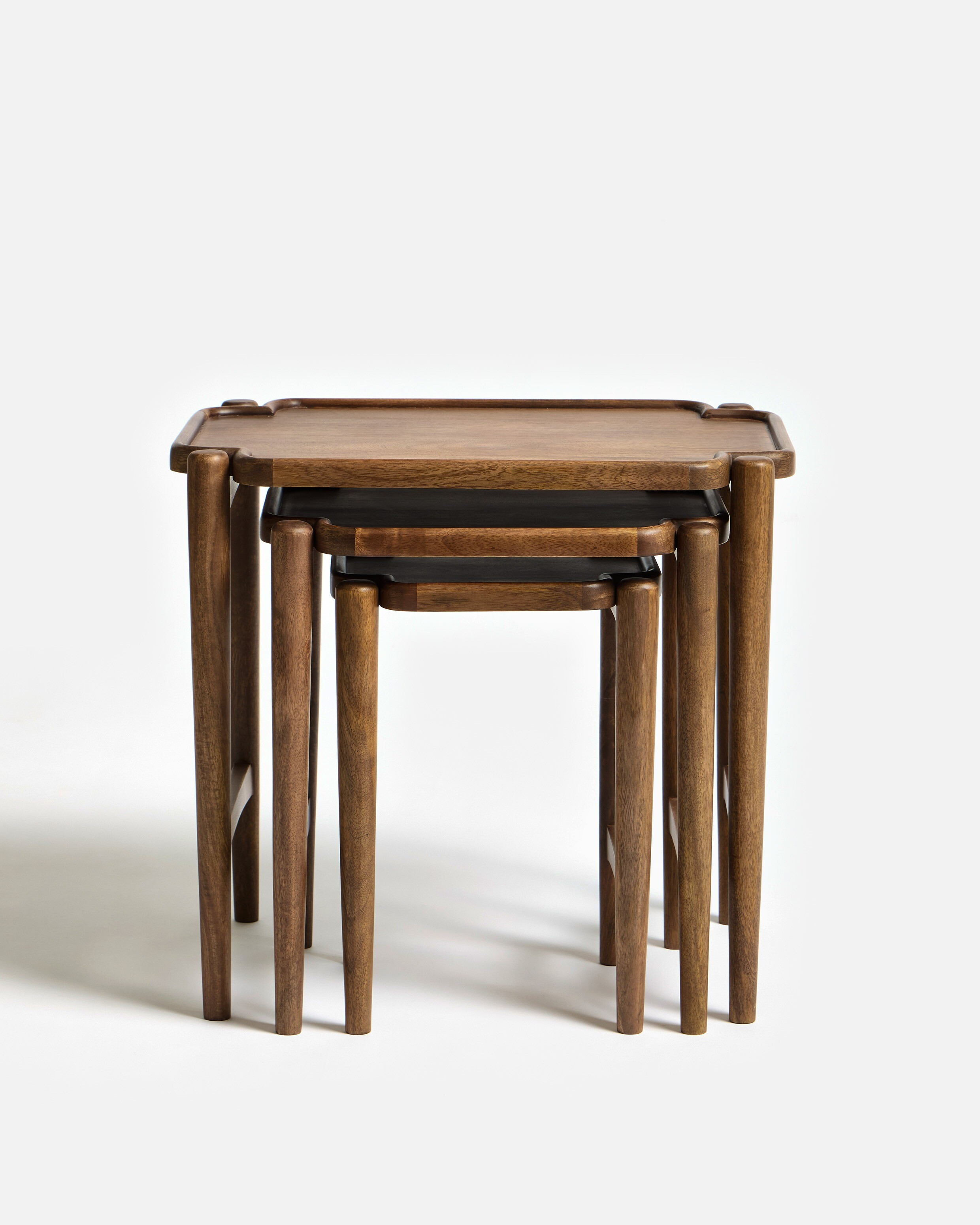 Safira Nesting Side Tables Set of Three | Oliver Bonas (Global)