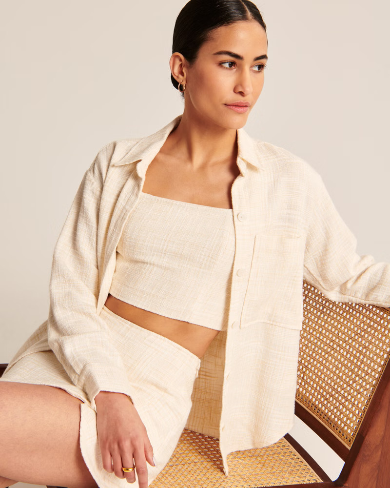 Tweed Set Top | Abercrombie & Fitch (US)