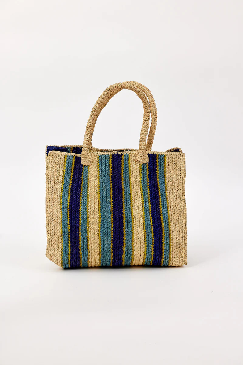 Arlington Stripe Tote | Hat Attack