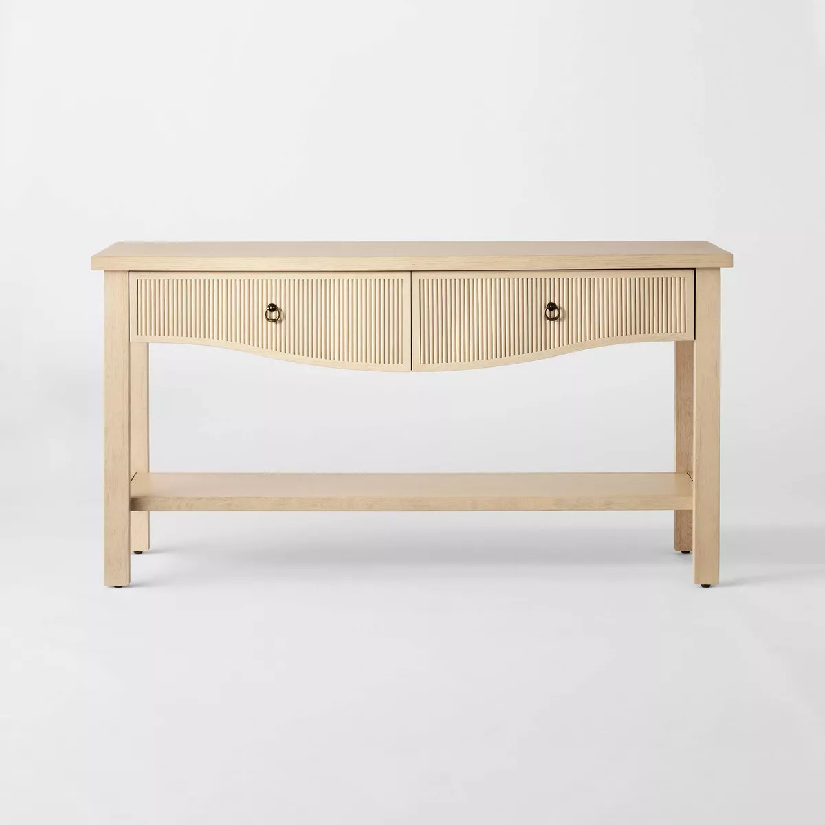 Elder 60" Console Table Natural (KD) - Threshold™ designed with Studio McGee | Target