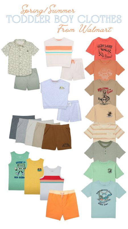 Toddler boys spring/ summer outfits from Walmart!

Found the most adorable AND affordable swimsuits, graphic tees and matching sets that are perfect for spring and summer ☀️

#LTKSeasonal #LTKkids #LTKfindsunder50