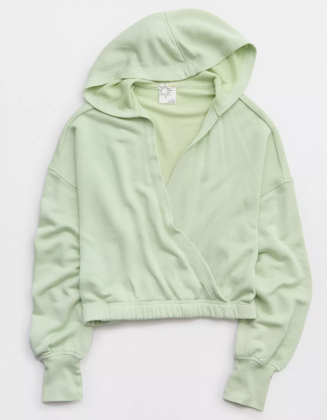OFFLINE By Aerie Keep It 100 Terry Wrap Hoodie | Aerie