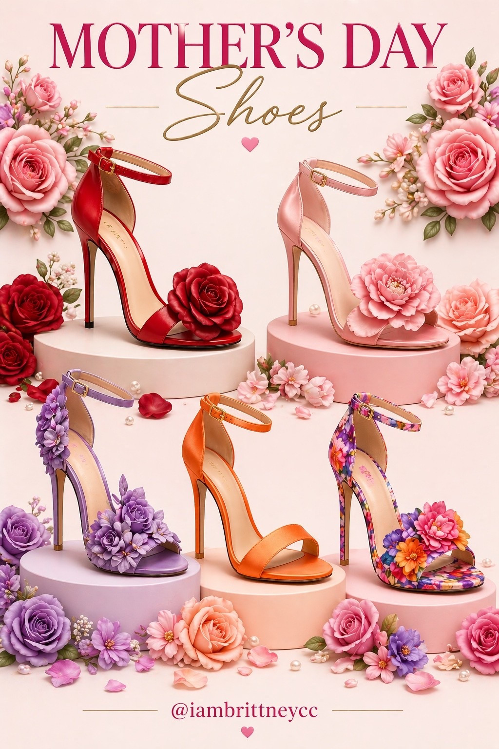 Mother’s Day Statement & 3D Heels