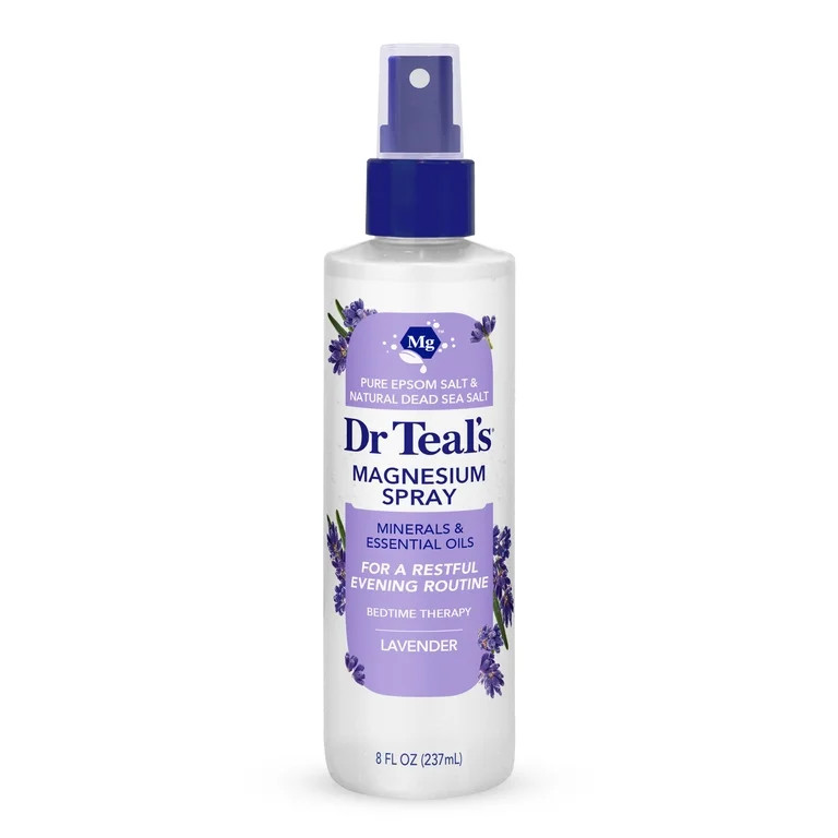 Dr Teal's Soothe & Sleep Magnesium Spray with Lavender Essential Oil, 8 fl oz | Walmart (US)
