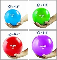 Yes4All New Marble Toning Ball - Soft Weighted Medicine Ball for Pilates, Yoga, Physical Therapy ... | Amazon (US)