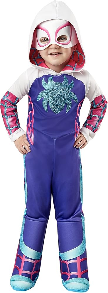 Amazon.com: Rubies II Toddler Marvel: Spidey and His Amazing Friends Ghost Spider Deluxe Costume,... | Amazon (US)