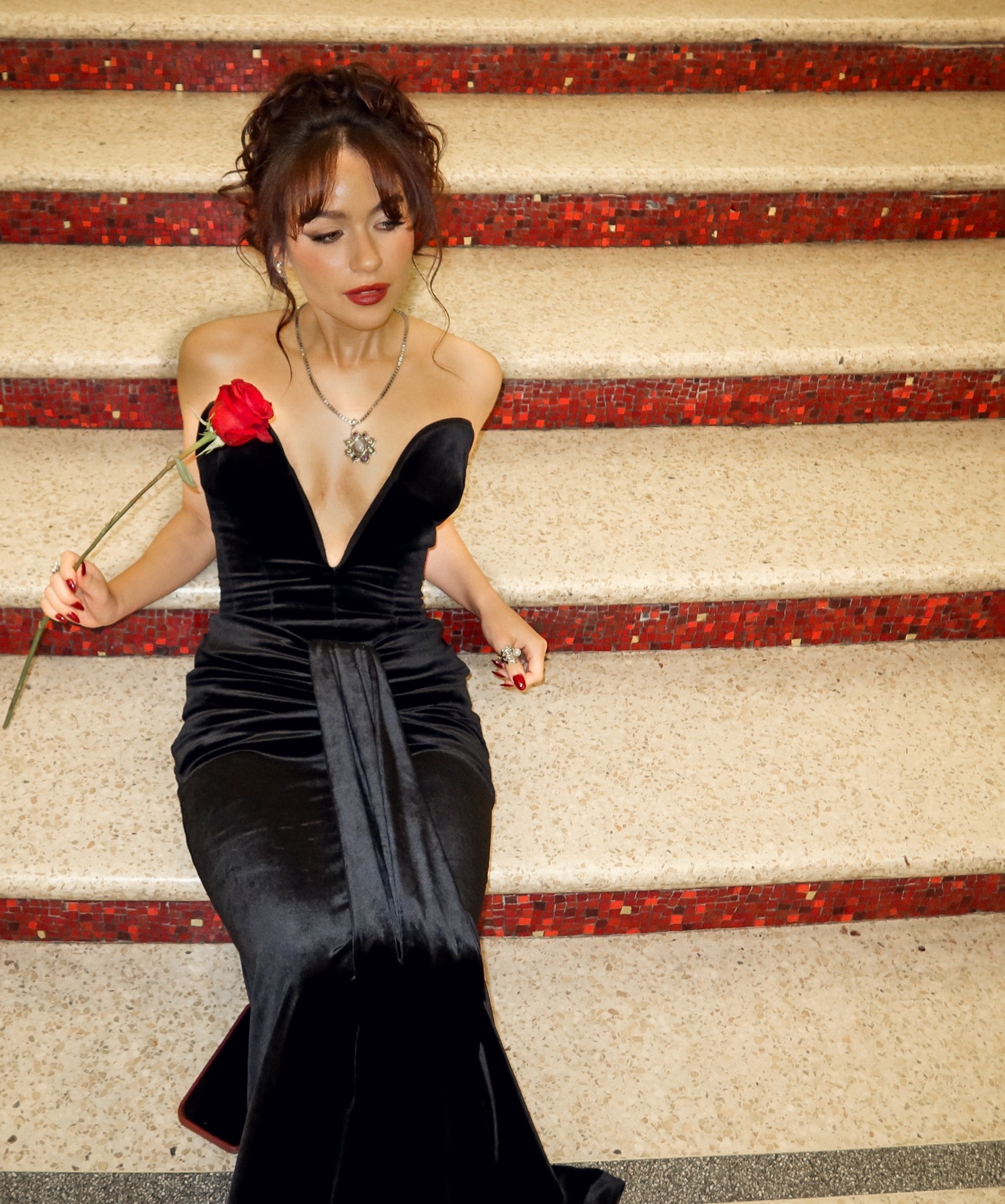 Red carpet event dress 
Movie premiere outfit 

#LTKSeasonal #LTKgrwm #LTKootd