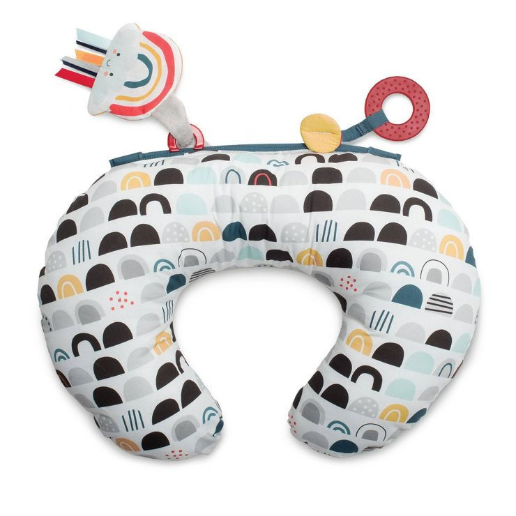 Boppy Tummy Time Prop Pillow - Black White Rainbow | Target