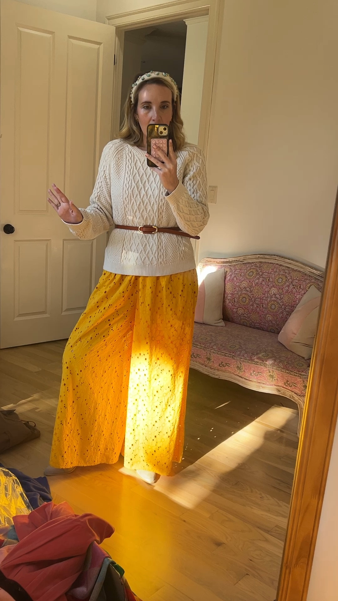 Ootd for thanksgiving at school with the kids. You can get 30% off everything at anthro if you use the code ANTHRO30.

#LTKSeasonal #LTKSaleAlert #LTKMidsize