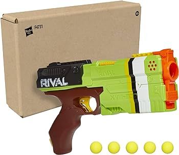 NERF Rival Kronos XVIII-500 Blaster, Breech-Load, 5 Rival Rounds, Spring Action, 90 FPS Velocity,... | Amazon (US)