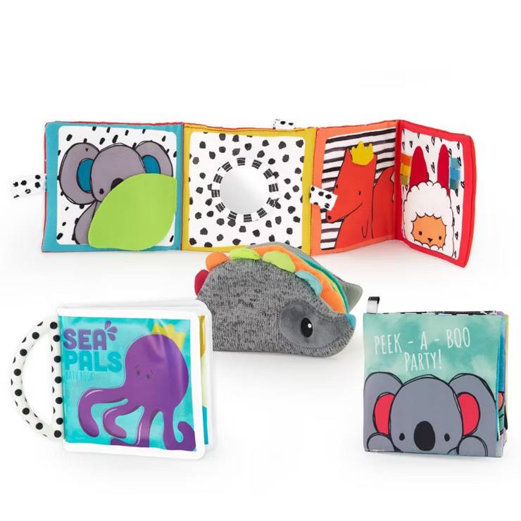 Sassy Toys Rookie Books Gift Set - 4pc | Target